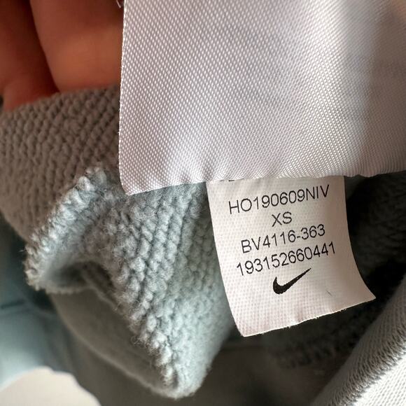 Nike Women's Funnel Neck Fleece Pullover Hoodie BV4116 - Picture 5 of 8